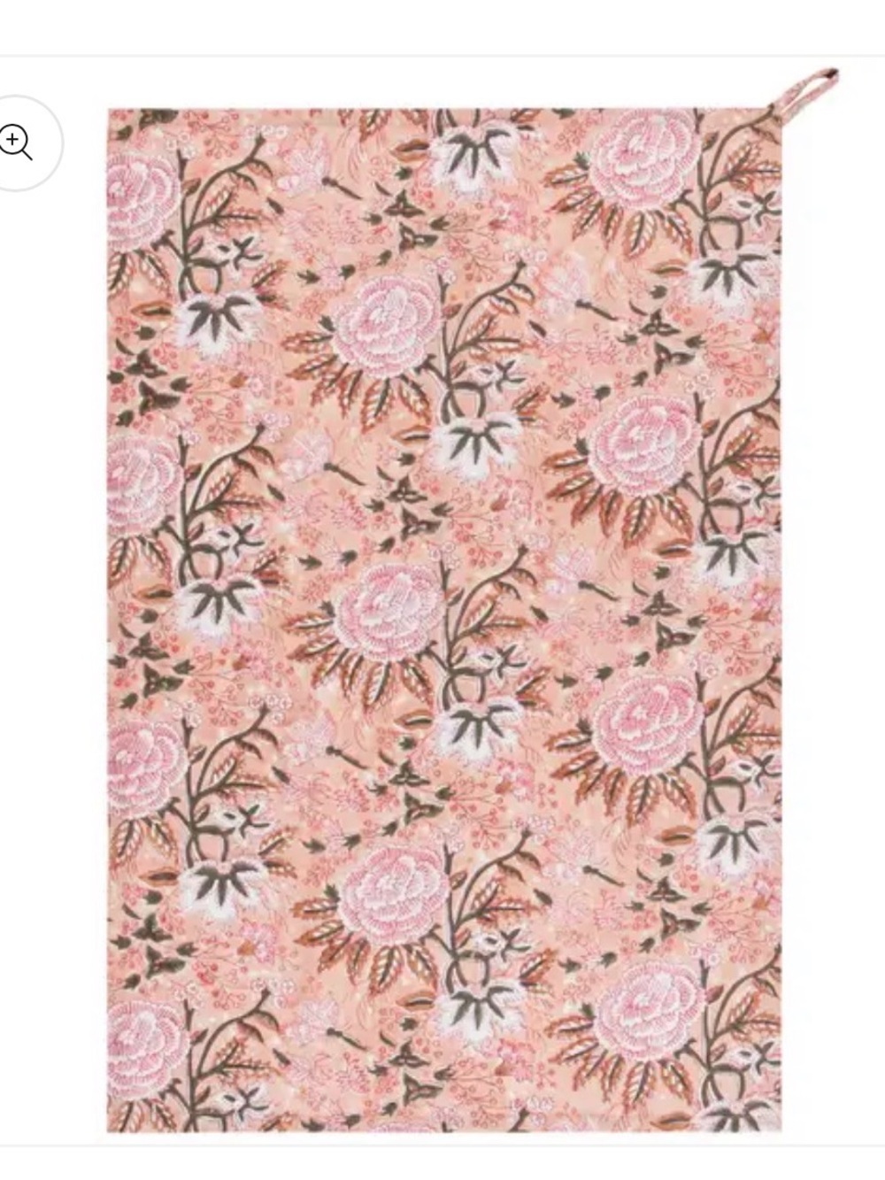 Set of Blossom Block Print Dishtowel from Danica Heirloom NEW!
